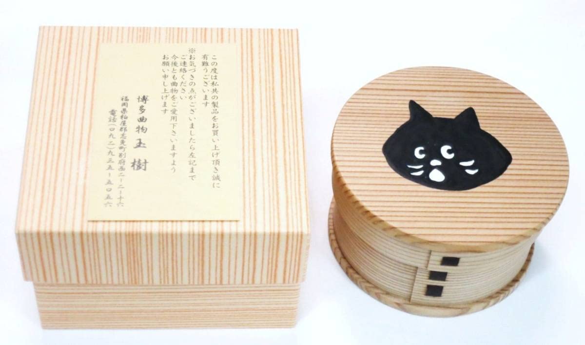 にゃーと日本のものづくり 博多曲物 小物入れ 【公式通販】