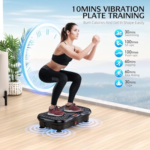 GMCXAX Single-Motor Vibration Plate with Acupressure Surface — view 3