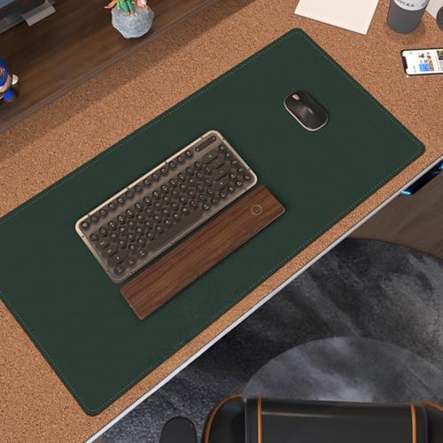 NuoNxuo ゲーミングマウスパッド ライティングデスク コンピューターマット 厚さ2mm 長さ70-160 幅30-60cm 自宅 仕事用 大型 矩形 デスクパッド 疲労軽減 滑り止め 防水 防油 断熱 耐久性が良い 5色(C,50x80cm)