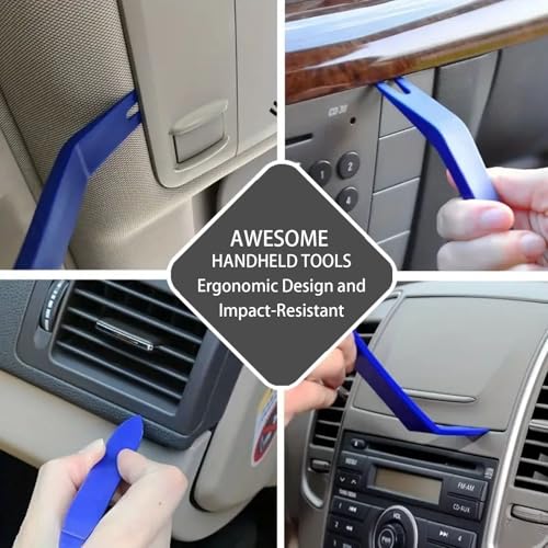 Image of Universal Car Rear View Camera License Plate Bracket,Stainless Steel Backup Camera Mount, Car Trim Removal Tool Kit Rear Camera Mount,Only Installation Holder For Back Up Camera, Fit Most Vehicles