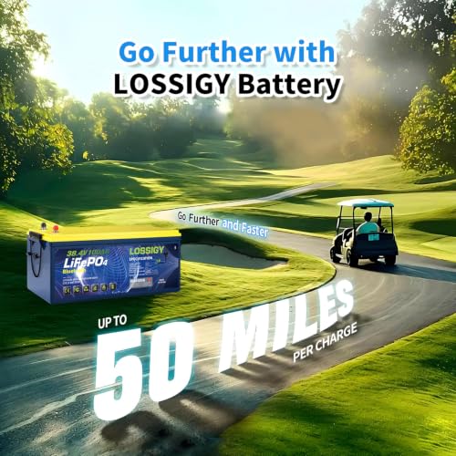 LOSSIGY 36V 100Ah Lithium Battery
