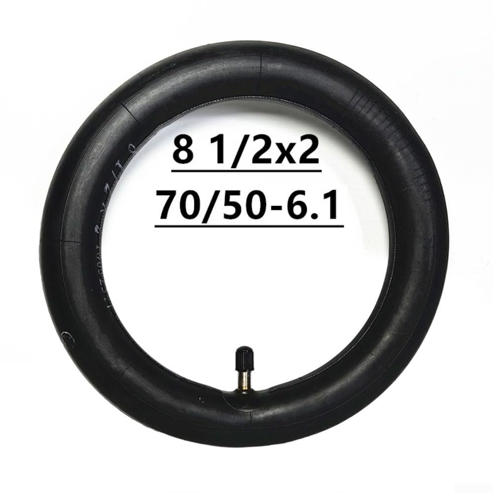 Pneu Et Chambre à Air 70/50-6.1 Pour Trottinette électrique – Caoutchouc, Lignes D'adhérence – Compatible Dualtron, Mini Scooter – Chambre 70 G, Pneu 520 G