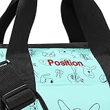 reisenthel Allrounder M Kids Tasche 40 x 33,5 x 24 cm/18 l/Cats and Dogs Mint