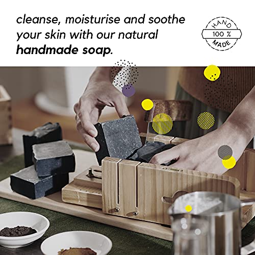 Poola & Bloom Set Jabones Naturales Jabones Artesanales Naturales con Aceites Esenciales de Lavanda Limón y Eucalipto para Cuidado Personal y Bienestar Diario - imagen 7