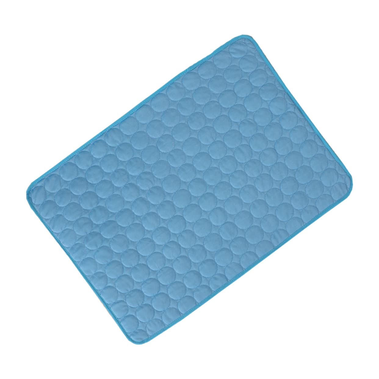 COLLBATH Mat Silk Cooling, Pet Dogs Summer Breathable for Cats and Design Ice Cotton Soft Pad, Lightweight Easy Storage Cooling Bed for Home and Car Travel
