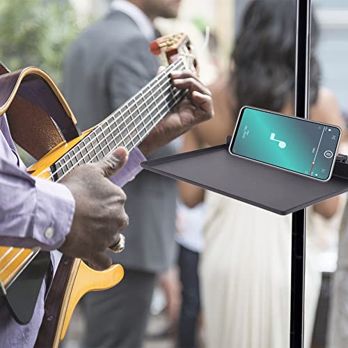 Sound Card Tray Metal Shelf Bracket Phone Clip Iron Microphone Stand Live Tripod Sound Card Tray Broadcast Stable Shelf(Black) #TOP7