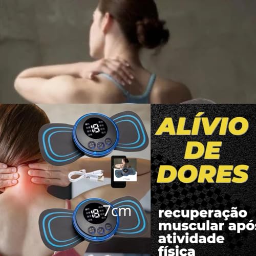 Gyro ball Fortalecedor Muscular Mãos e Punhos Fisioterapeutico + Um Mini Massageador Corporal, Gyrob