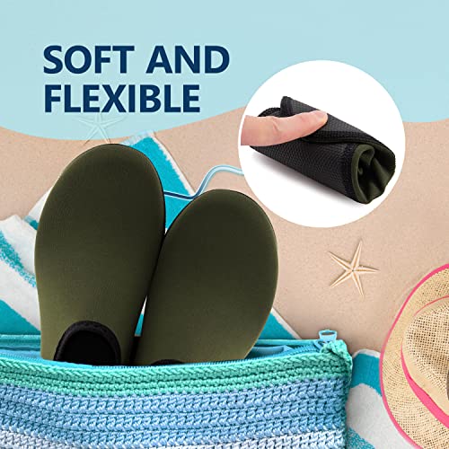 Image of JACKSHIBO Water Shoes for Women Men Quick-Dry Swim Shoes Beach Water Socks | Aqua, Swimming, Yoga, Surf, River, Lake, Kayak, Pool Socks, Cruise Essentials, Sport, Adult, Unisex, Cute, Barefoot, Vacation