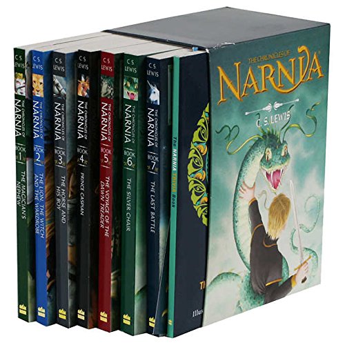 The Chronicles of Narnia 7 Book Set Plus Trivia Book | Amazon.com.br