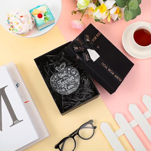 Image of Gifzy Apple Shape Teacher Appreciation Gifts for Women /men Christmas Thank You gift for Teacher, Teachers day gift - Desk Decor and Paperweight Supplies