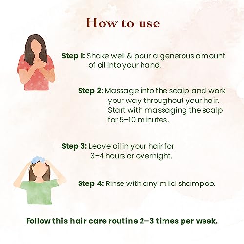 Image of Secret Black Charm hair oil - 100% natural ingredients | Reduces hair fall & dandruff | Strengthens hair roots | 200ml