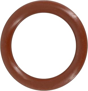 Seal Washer FKM O Ring Seal Gasket, CS 1.9/2.4/3.1mm OD 5-30mm Brown Oil Seal, Automobile Fluororubber O-Ring 70A Gasket Lip (Size : OD 11mm (8PCS), Color : CS 2.4mm)
