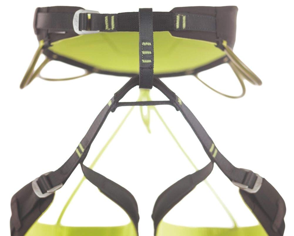 C.A.M.P. - Imbracatura di sicurezza ENERGY CR 3 Verde Misto poliestere Universale per Adulti climbers, outdoor enthusiasts Unisex