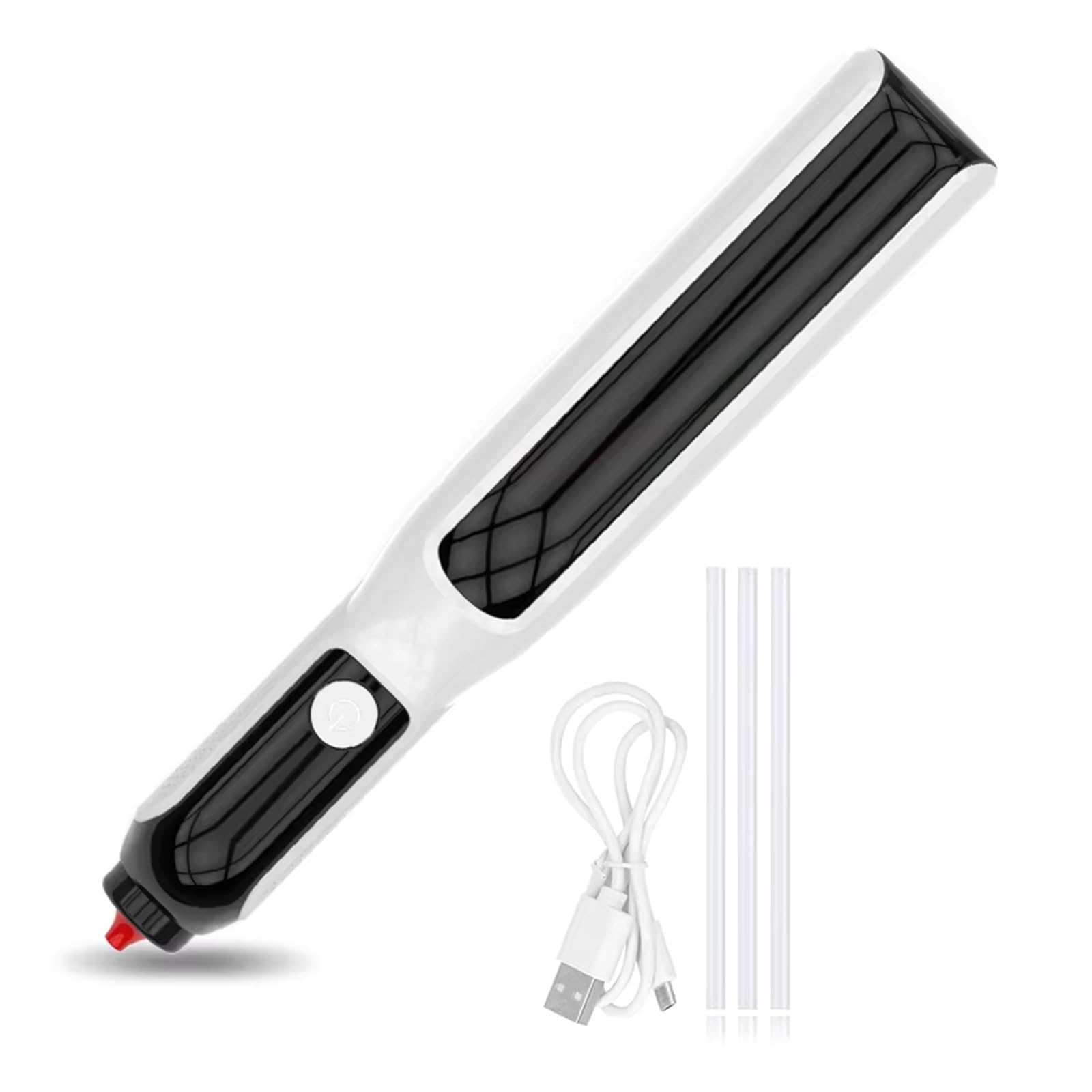 Pistolets à colles adhésives thermofusibles alimentés Lithium conception ergonomique chauffage rapide capacité de bâton de 7mm outil d ' art fait à la main Lithium Glues