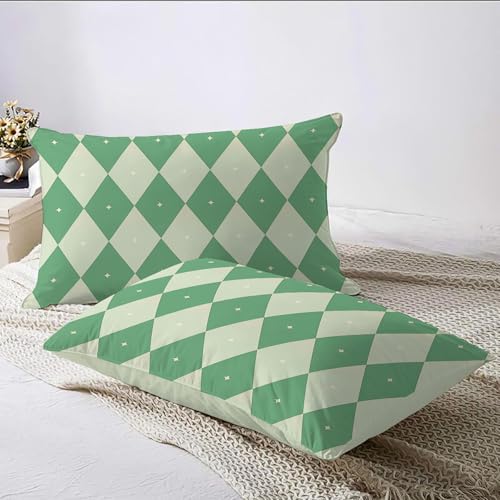 Housse de couette 200x200 parure de lit avec fermeture éclair linge de lit géométrique - 6