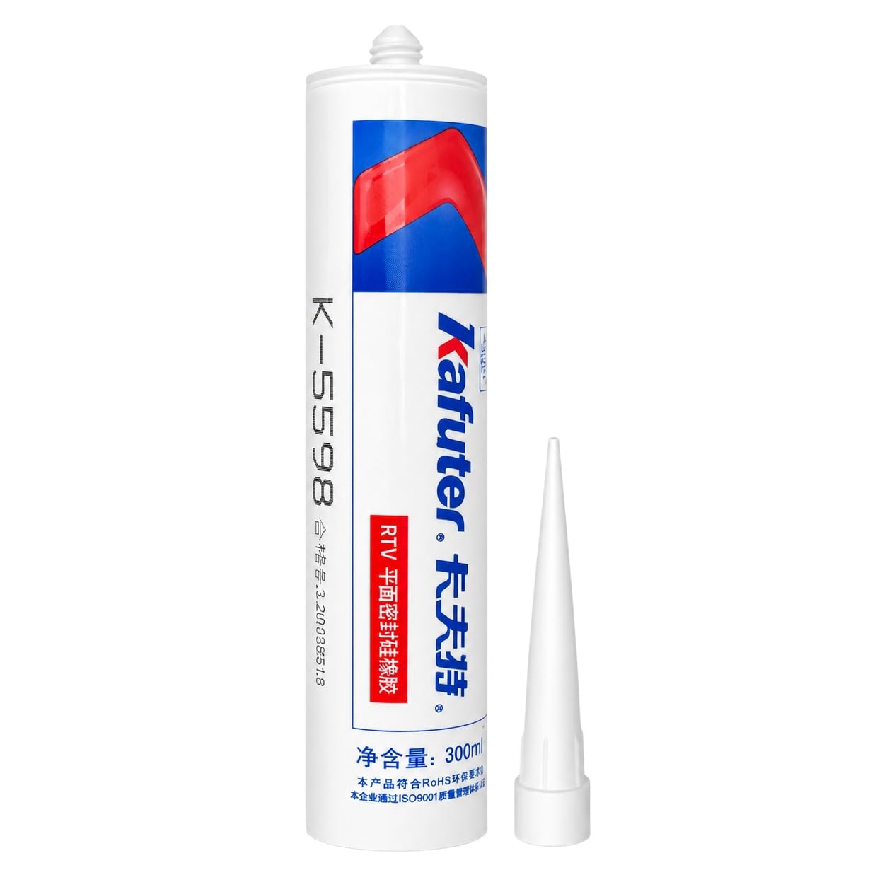 VIDOO Kafuter K-5598 Colle Pâte Mastic d'Assemblage 300ml, Adhésif d'Étanchéité Neutre sans Odeur pour Moteurs à Combustion