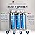 Aquaboon 3-Stage Water Filter System 20x4.5 with Carbon Block, Anti-Scale, KDF Filters, Pressure Gauge & Release, Wrench, Freestanding Steel Frame