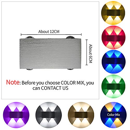 Preisvergleich Produktbild BFMBCHDJ LED-Wandleuchte Moderne Wandtreppenbeleuchtung Wohnzimmer Schlafzimmer Nachttisch Innenleuchte Hauptkorridor Dachboden Unregelmäßige Leuchte Grün 4W 4 Köpfe