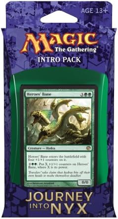 Magic The Gathering Journey Into Nyx The Wilds and The Deep Green Intro Pack (Includes Heroes' Bane)