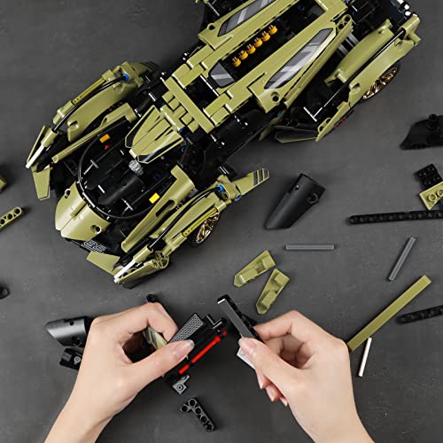 Super Sports Car Building Block Kit,Cars 1:14 Model Moc Construction Toys For Boys Girls Age 8-14,Adults Challenging(1039 Pieces) #TOP3