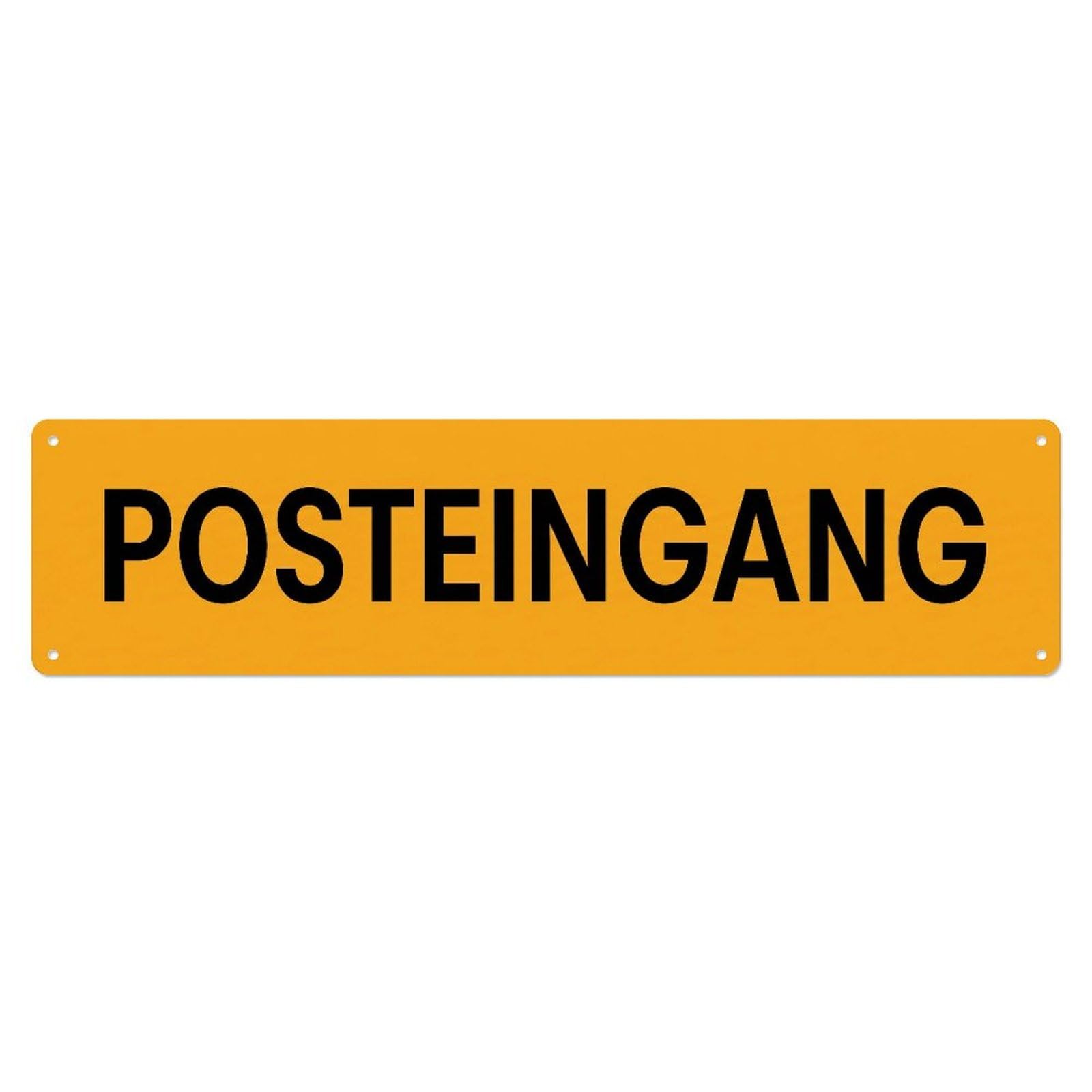 Posteingang Mail Incoming Delivery Metal Tin Sign