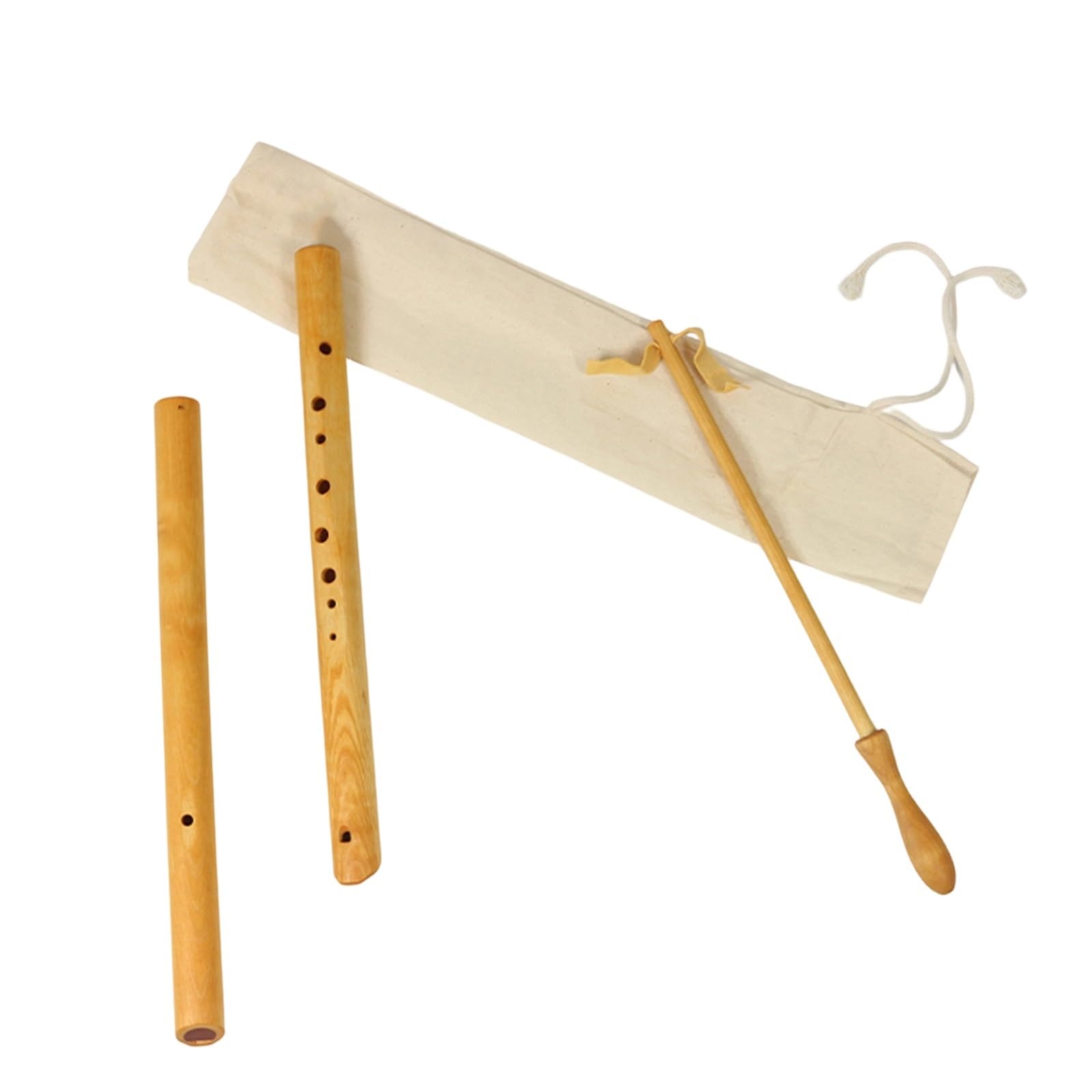 Blockflöte Musikinstrumente Sieben Noten Blockflöte 8+1 Löcher 432Hz/440Hz Holz