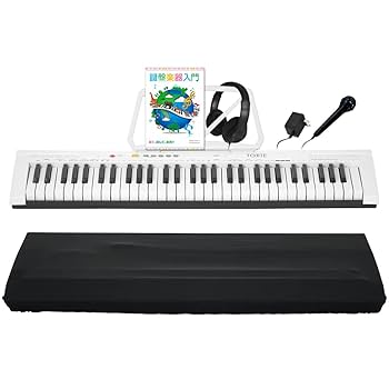 61鍵盤/TORTE TSDK-61トルテ キーボード電子ピアノヘッドフォン他付 Amazon.co.jp: TORTE トルテ 電子キーボード 61鍵盤 日本語表記