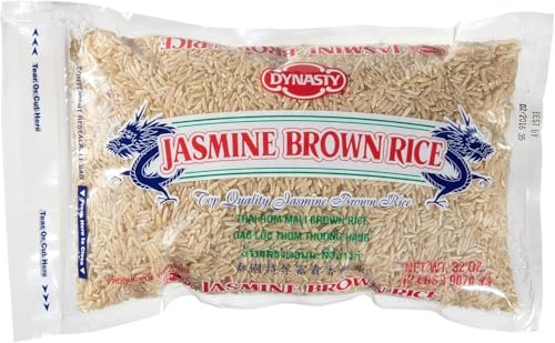 Dynasty Brown Jasmine Rice - 2 lb - 6 Pack