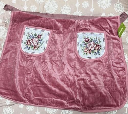 新品　Hotman 紫色 エプロン 刺繍付き 新品 Hotman 紫色 エプロン 刺繍付き