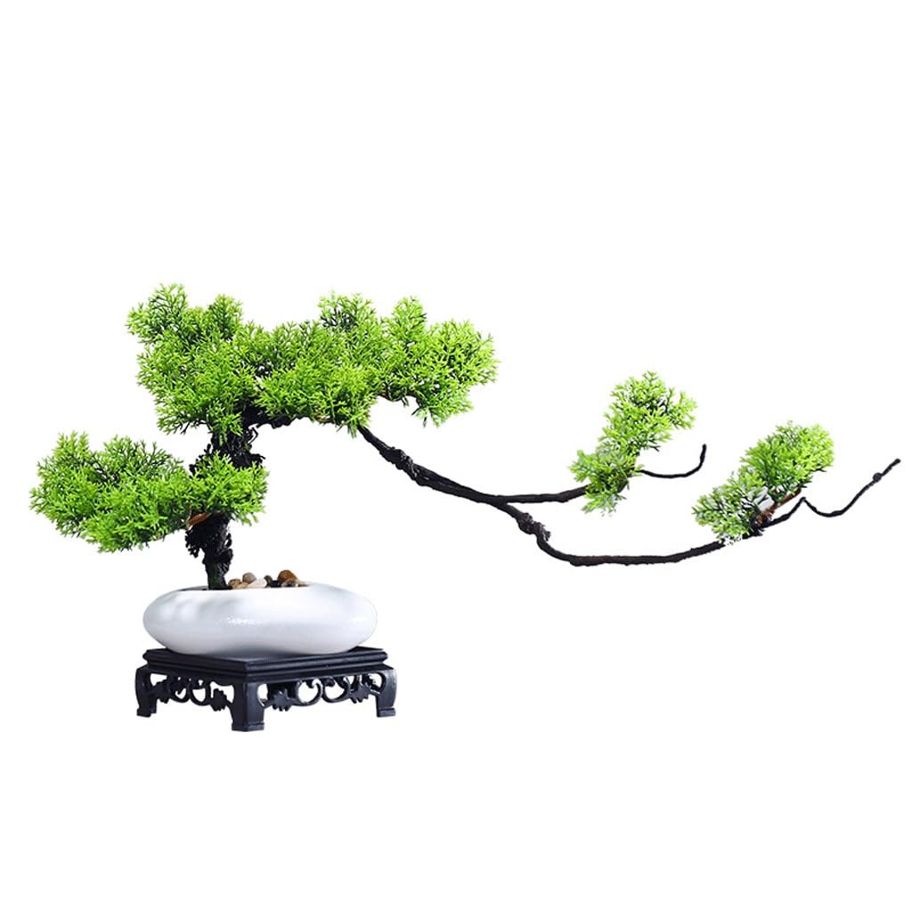 Bonsaï de pin artificiel sans arrosage décoration bureau chinois