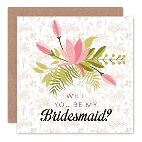 Wee Blue Coo Wedding Bridesmaid Invite Card Cover