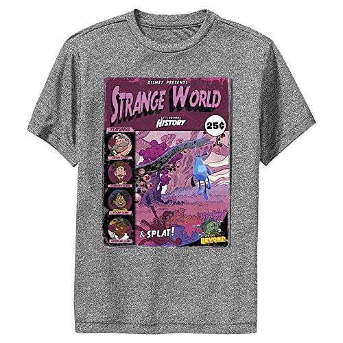 T-shirt Disney World Strange Adventures manches courtes coton vêtement été enfant garçon
