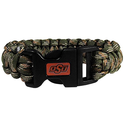 NCAA Siskiyou Sports Fan Shop Oklahoma State Cowboys Camo Survivor Bracelet One Size Green