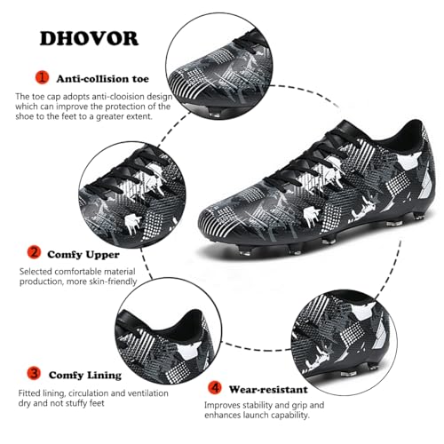 Boys Girls Soccer Cleats Football Cleats for Kids Football Shoes Professional Athletic Training Soccer Shoes2