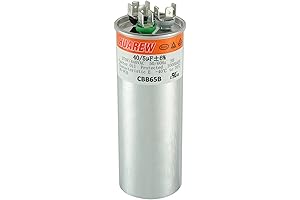 40/5 uF ±6% Capacitors for AC Motor