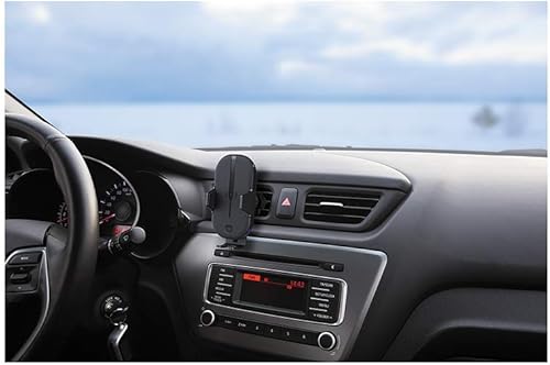 Miniatura 5 de Kenwood CAX-HL10Qi - Soporte de carga inalámbrica Qi de 15 W, abrazadera motorizada con bloqueo de sensor infrarrojo, liberación de un solo toque,