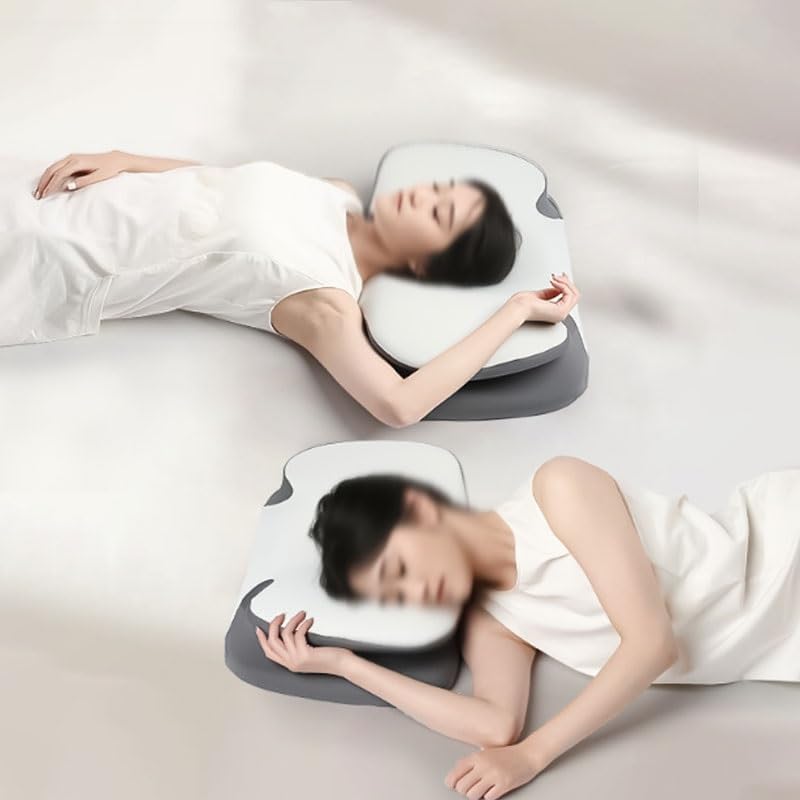 Home Hotel Slow Rebound Sleep Neck Care Ice Silk All Season Pillow