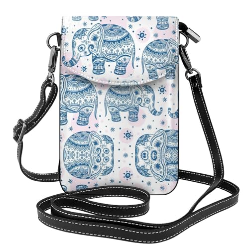Petit sac à bandoulière éléphant : protégez votre portable et vos cartes