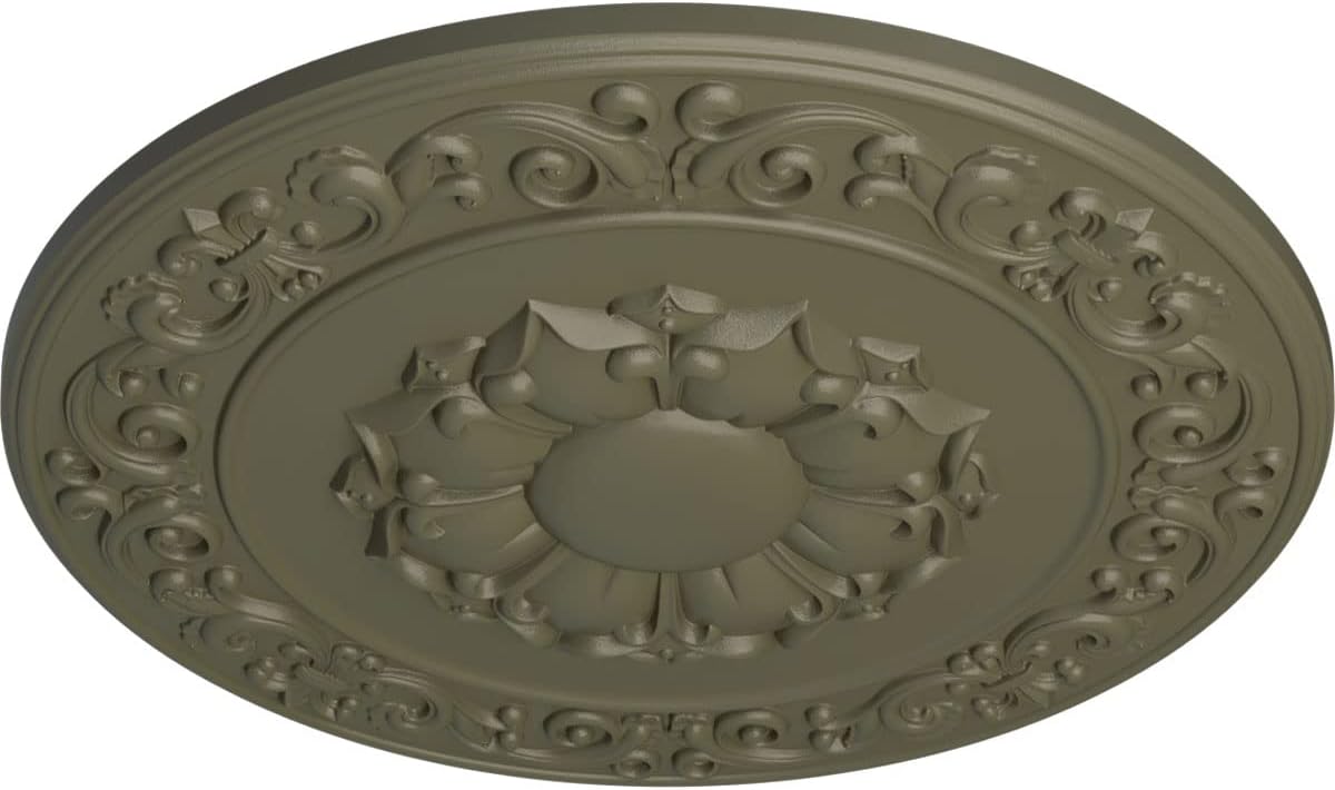 Ekena Millwork CM27SYSSF Sydney Ceiling Medallion, Spartan Stone
