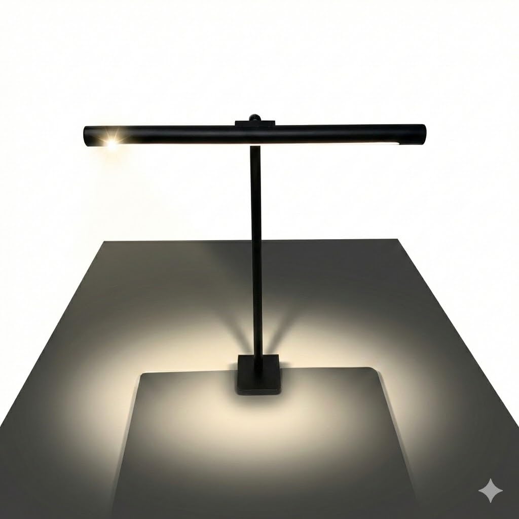 Infitronic IN78LEDKLB2 – 78 LED in alluminio per pianoforte, dimmerabile, cambia colore nero