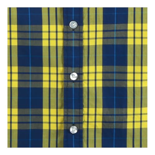 AVANZADA Men's Plaid Long Sleeve Button Down Slim Fit Shirts Dress Shirt3