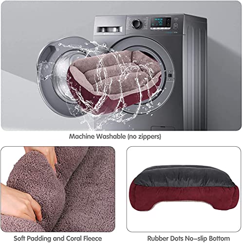 Cloudzone Dog Beds For Large Dogs, Large Dog Bed Machine Washable Rectangle Breathable Soft Padding With Nonskid Bottom Pet Bed For Medium And Large Dogs Or Multiple #TOP3