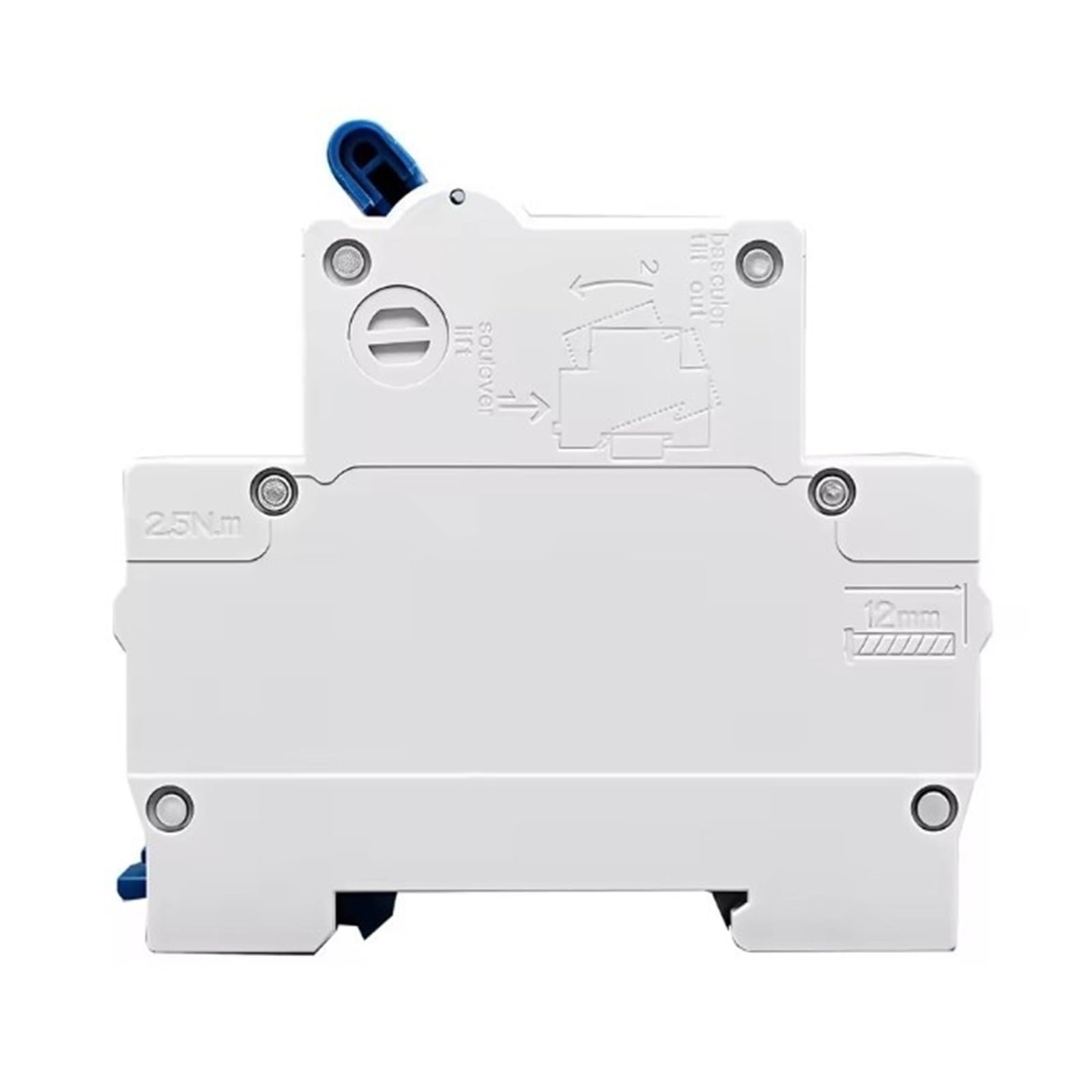 AC MCB 5 sztuk, 2P typ C 230/400 V ~ 50/60 Hz wyłącznik