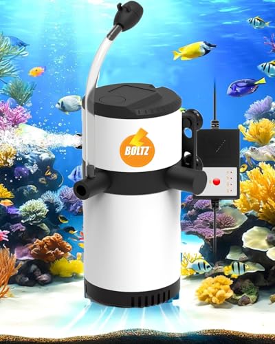 Image of Boltz Powerful Submersible Aquarium Filter Pump for Aquarium Fish Tank 1-2 feet size aquarium (Fish Aquarium Filter)- 8 Watt,500 L /H water speed