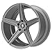 Fondmetal 189H KV1 Rim 20X9 5X120 Offset 35 Titanium (Quantity of 1)