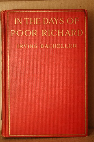 In the days of Poor Richard, B0006AIRQ8 Book Cover