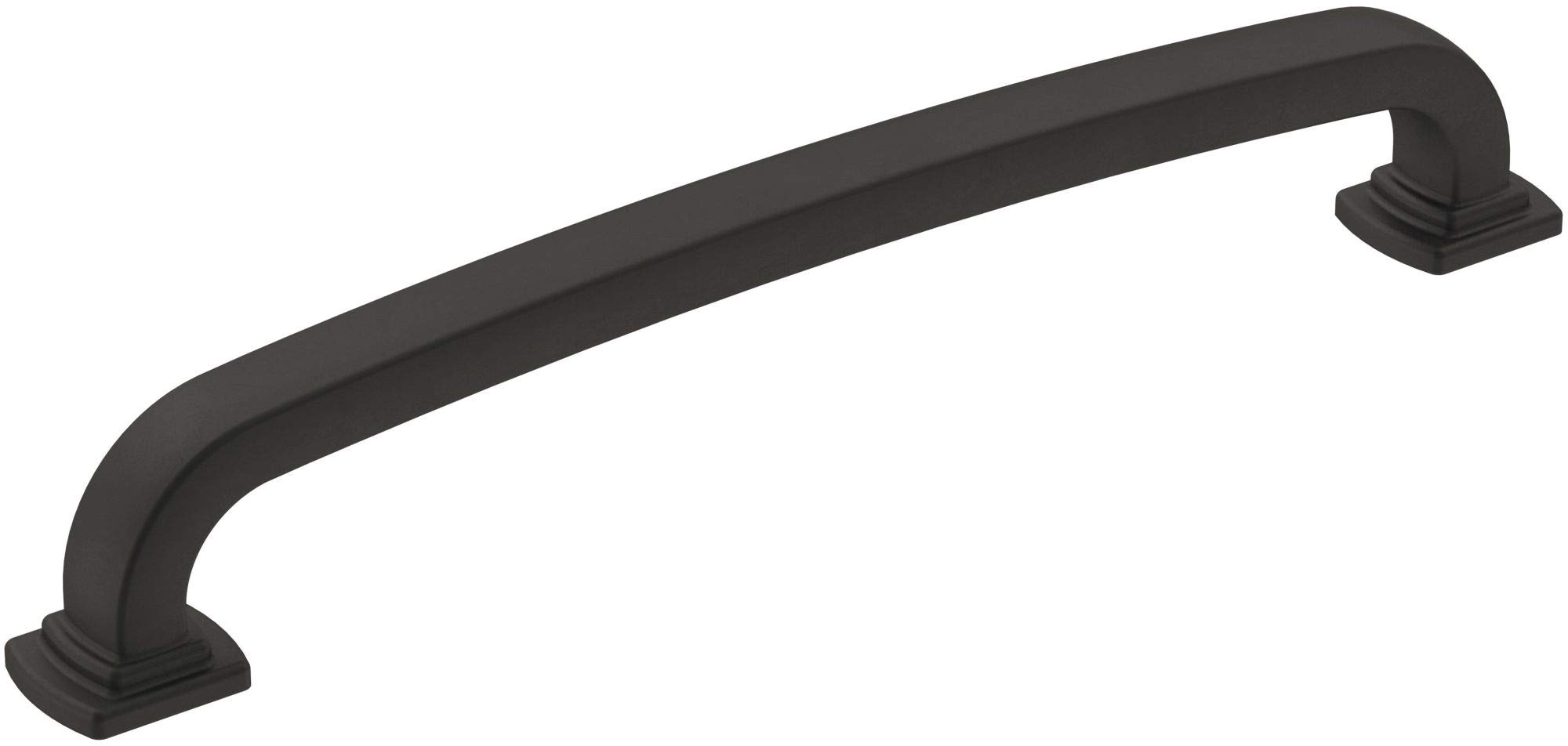 Amerock, Matte Black, 6-5/16 inch (160mm) Center-to-Center