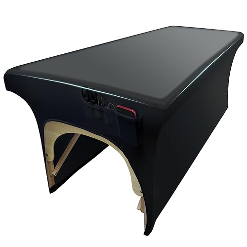 Lufyzora Funda de cama de pestañas de piel sintética lavable para mesa de masaje, impermeable y reutilizable, funda de cama de spa, sin olor y de