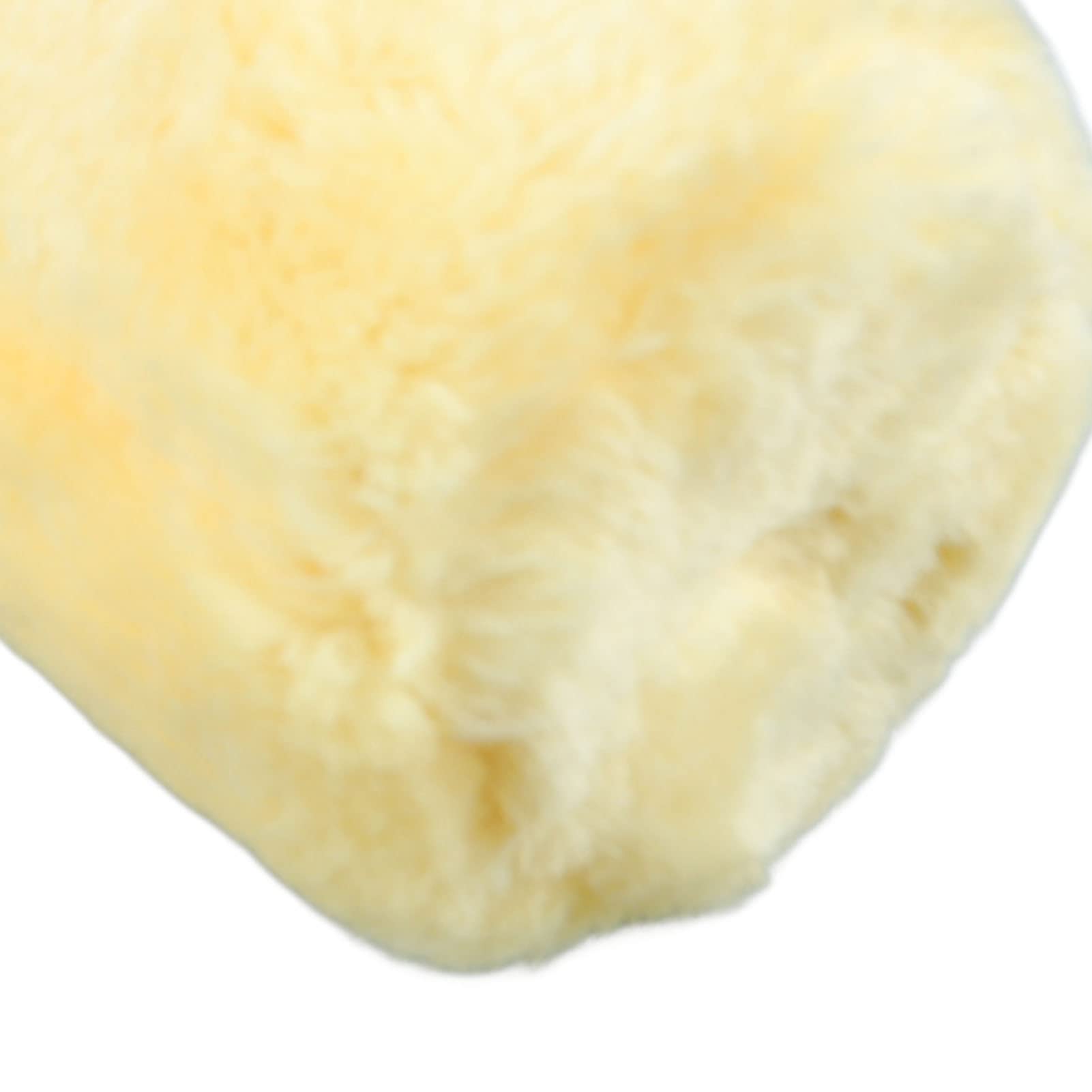 Dilwe Trommelschlägel, Holz und Filz, Rutschfester, Weicher Filz, Schlagzeugschlägel, Bassdrum-Percussion-Schlägel, Geeignetes Paar Zubehör für Percussion (Beige SP 01 37cm)