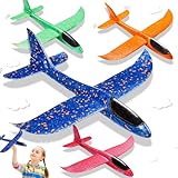 Photo Gallery 37 cm aereo giocattolo polistirolo per bambini - 4 pezzi aerei aeroplano giocattolo, giochi regalo bambina bambino 4 5 6 7 8 9 anni, aliante aeroplano schiuma per grande giochi giardino esterno Photo Gallery 37 cm aereo giocattolo polistirolo per bambini - 4 pezzi aerei aeroplano giocattolo, giochi regalo bambina bambino 4 5 6 7 8 9 anni, aliante aeroplano schiuma per grande giochi giardino esterno